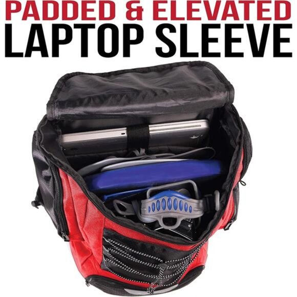 Swim Backpack - Swim Bag With Wet & Dry Compartments for Swimming, Beach,Camping - Picture 3 of 7